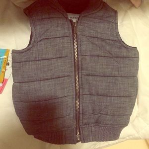 Old navy 2t blue/gray vest
